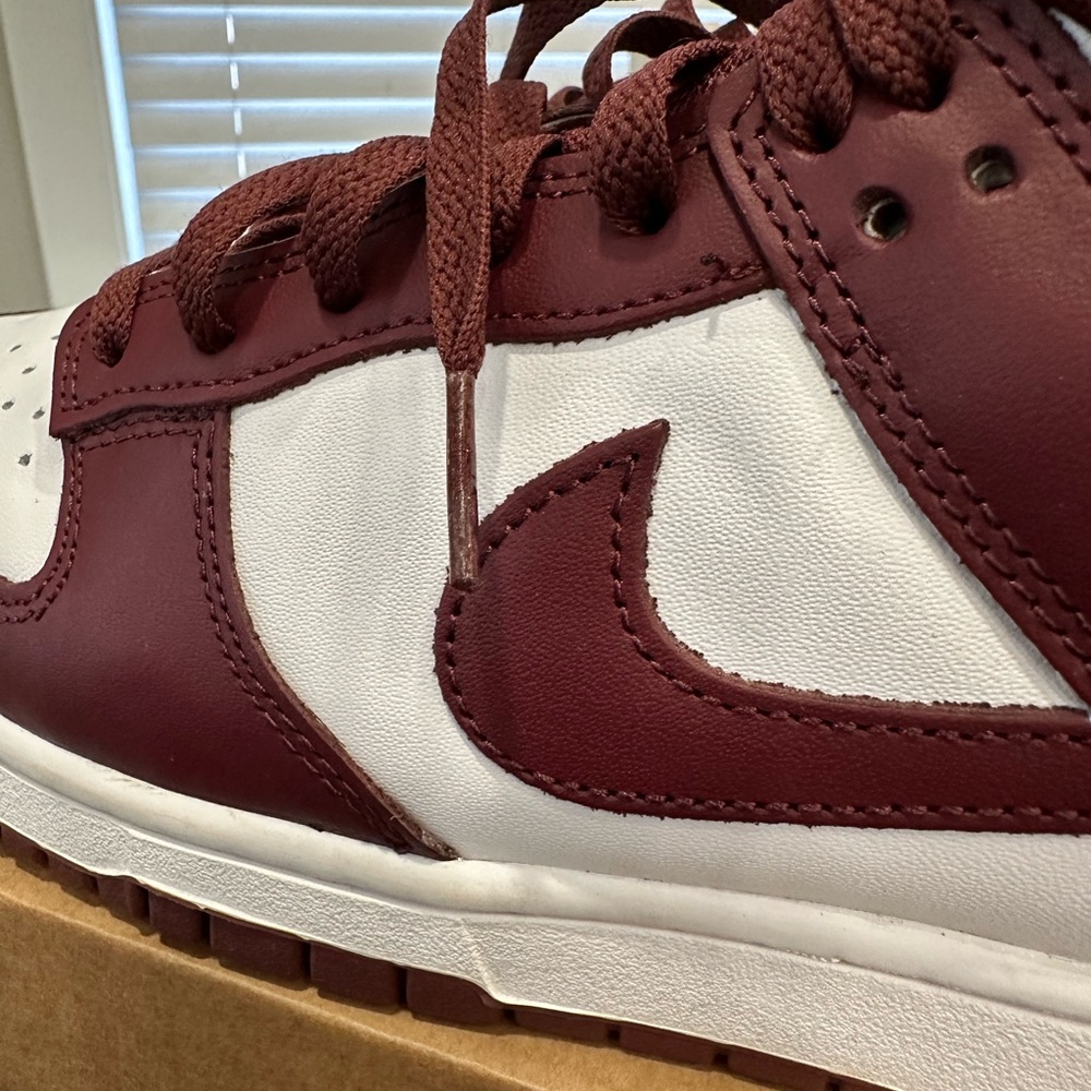 Nike Dunk Low Redwood Size 9.5m (tried On) - Picture 4 of 5
